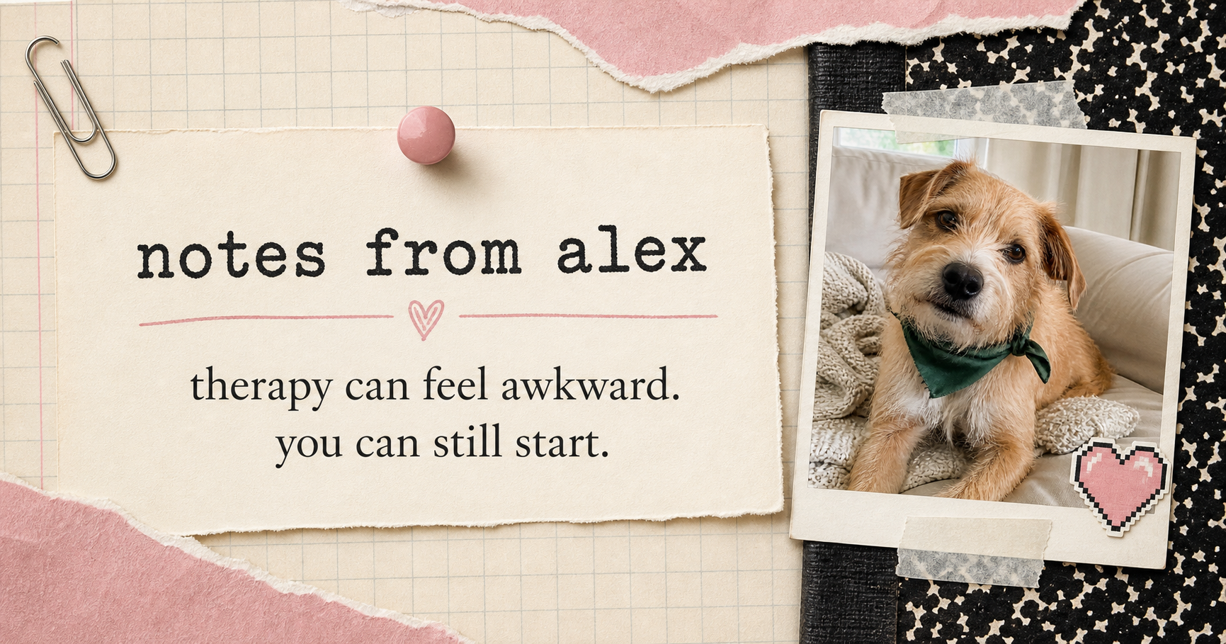 Alex Morgan fictional therapist profile demo preview